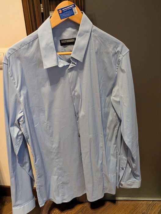 Чоловічі костюмі сорочки Slim fit L