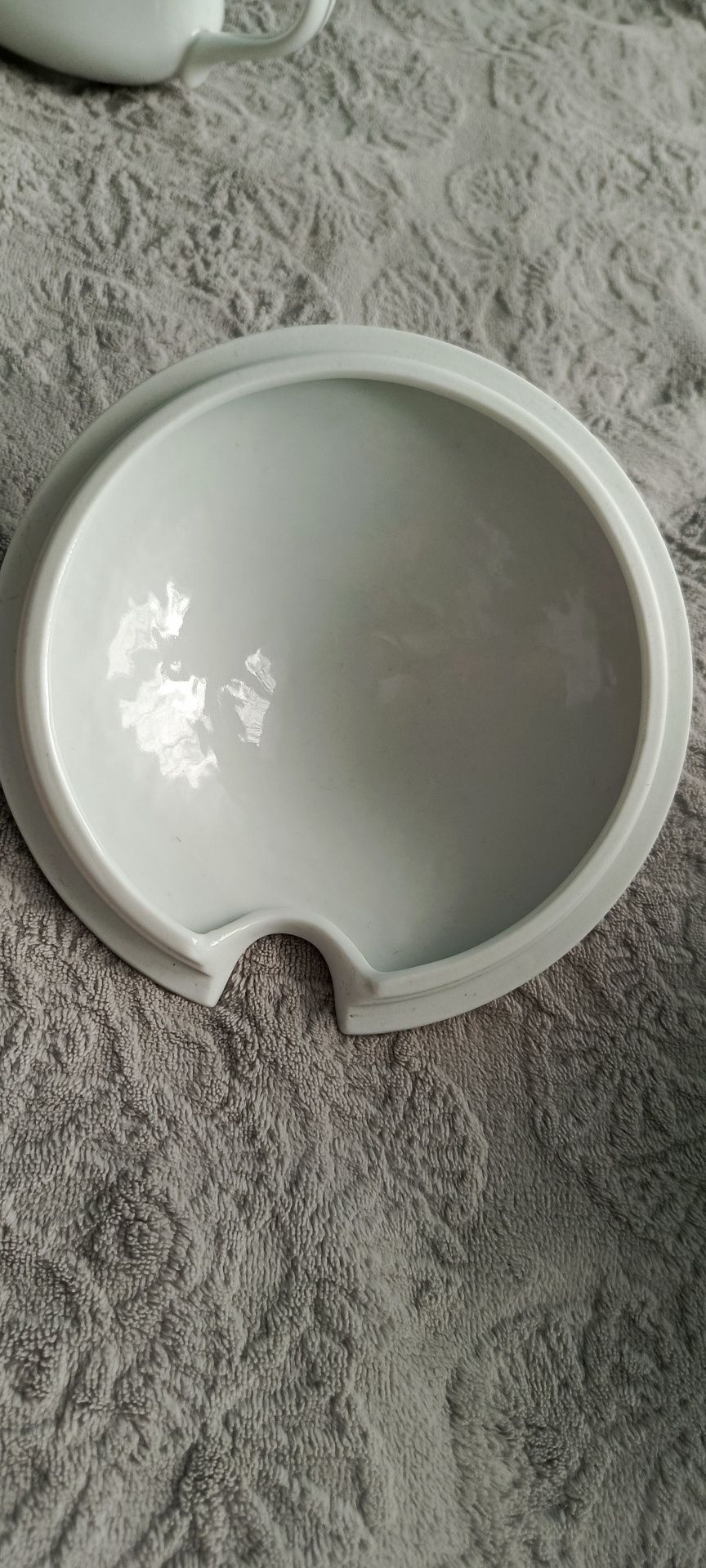 Waza i sosjerka porcelana Bogucice