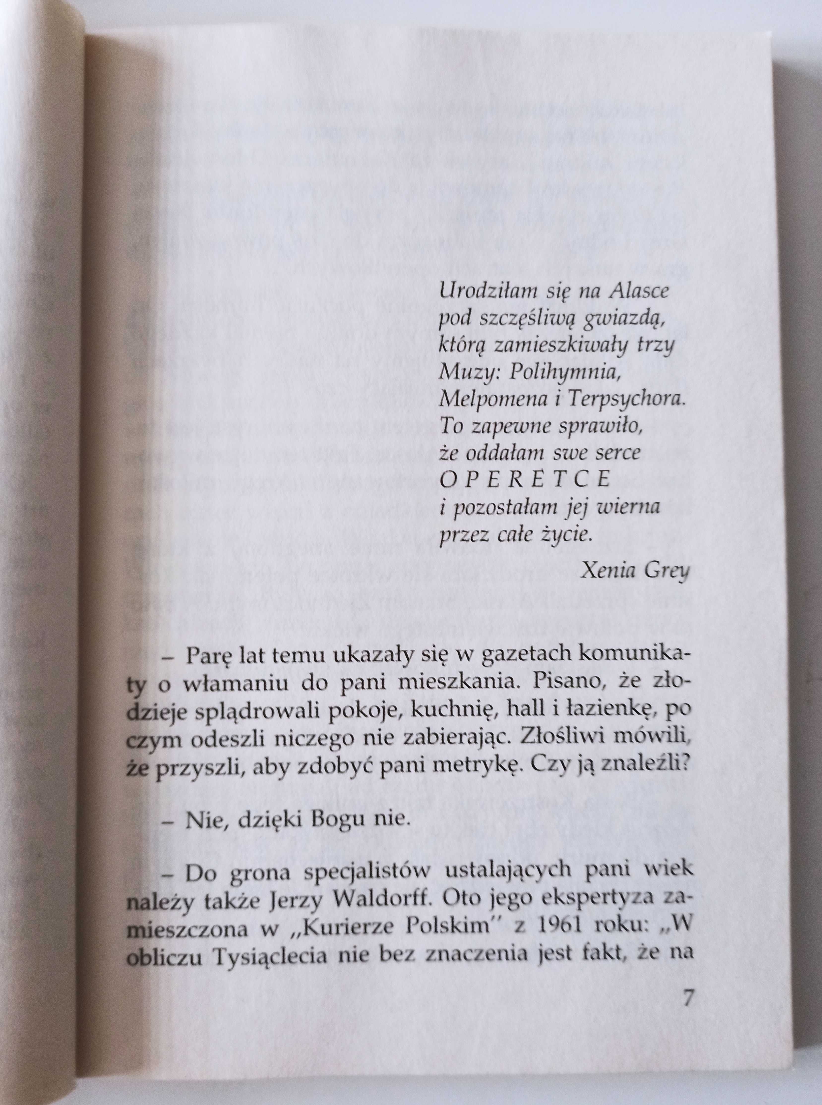 B. Kaczyński Xenia Grey Księżna Chicago biografia aktorka śpiewaczka