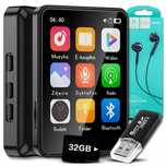 Odtwarzacz Mp3 Mp4 32Gb Bluetooth Głośnik  Radio Dyktafon Słuchawki