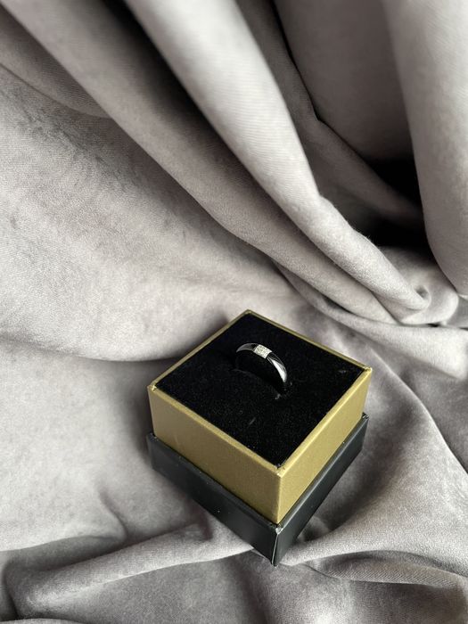 Кольцо Унисекс золото 585, бриллианты