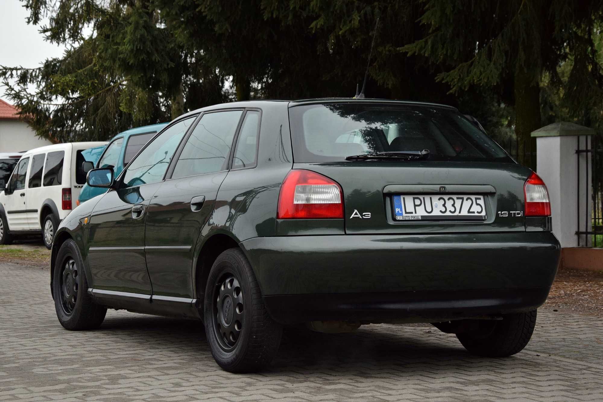 AUDI A3 8L 1.9 TDI 90KM Klimatyzacja Elektryka Długie Opłaty 2000 ROK!