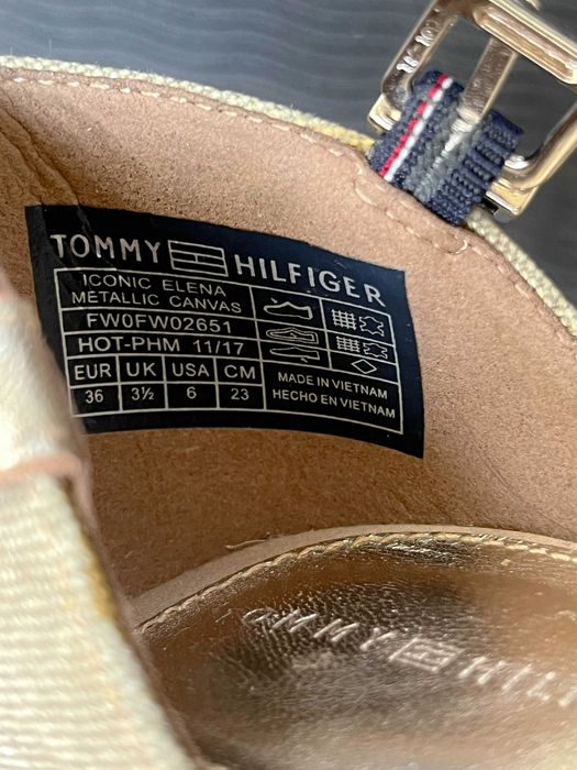 Koturny Tommy Hilfiger Iconic Elena, jak nowe, eleganckie, r. 36
