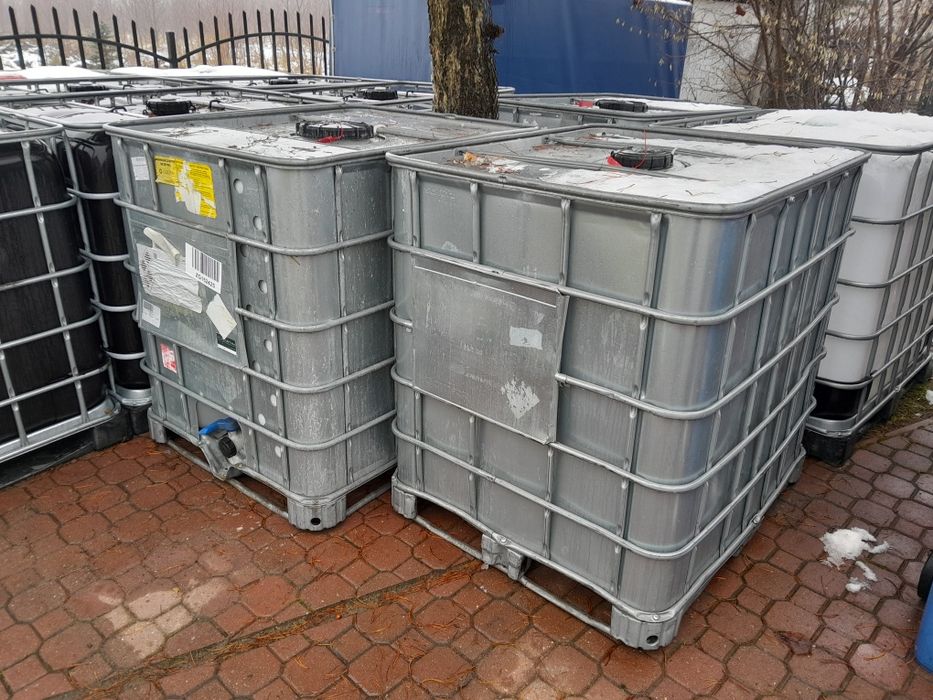 Mauzer 1000l czysty bańka beczka możliwy transport