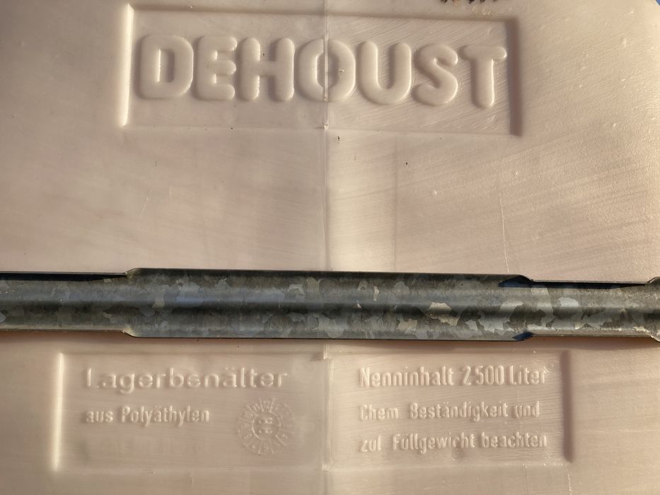 Zbiornik 2500l Plastikowy Duży Właz Przewierty Płuczka Woda Deszczówka