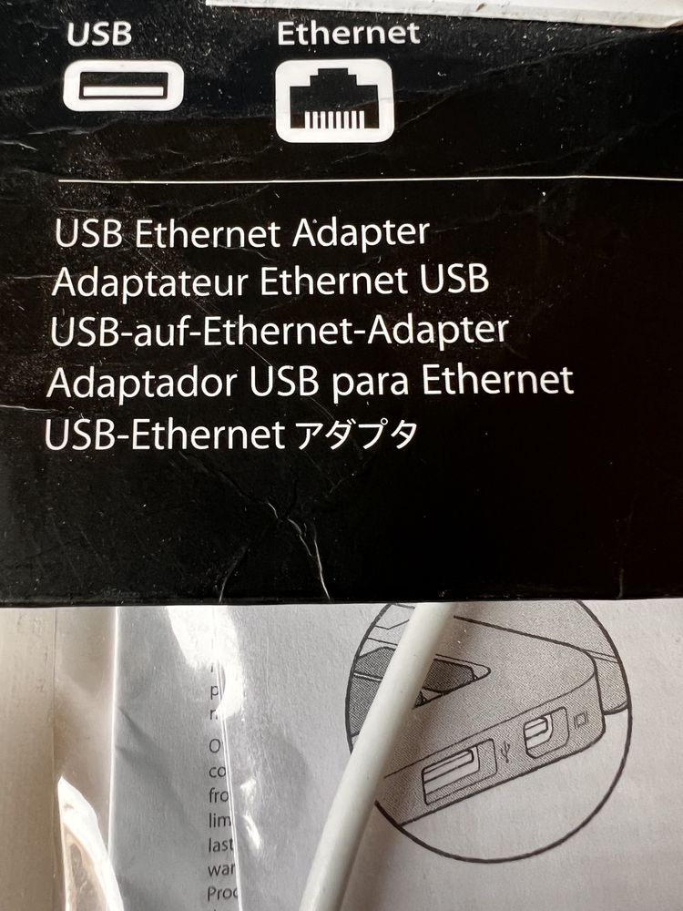 USB ethernet adapter Apple