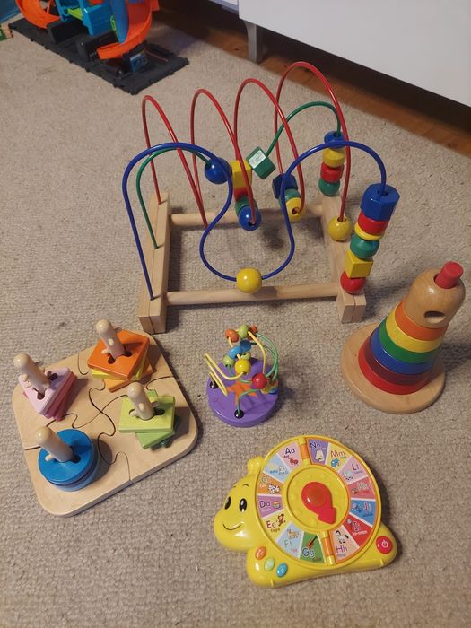 Zestaw zabawek  (ikea, hape, goki)