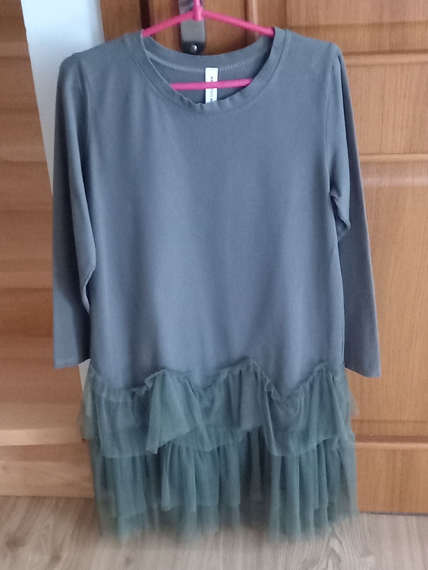 Sukienka damska new collection khaki r.40