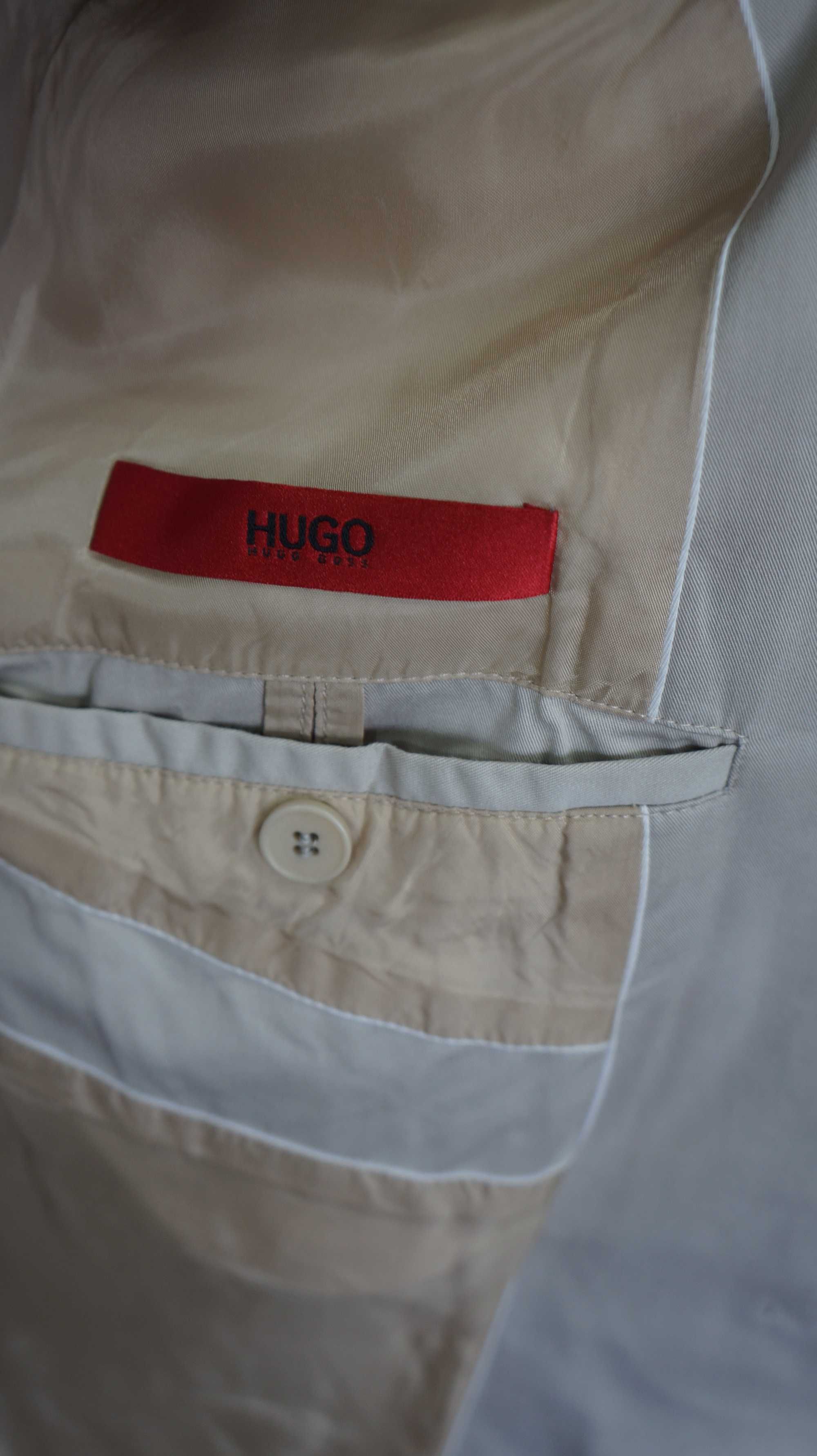 Marynarka Hugo Boss Rozmiar 50 Kolor Kremowy