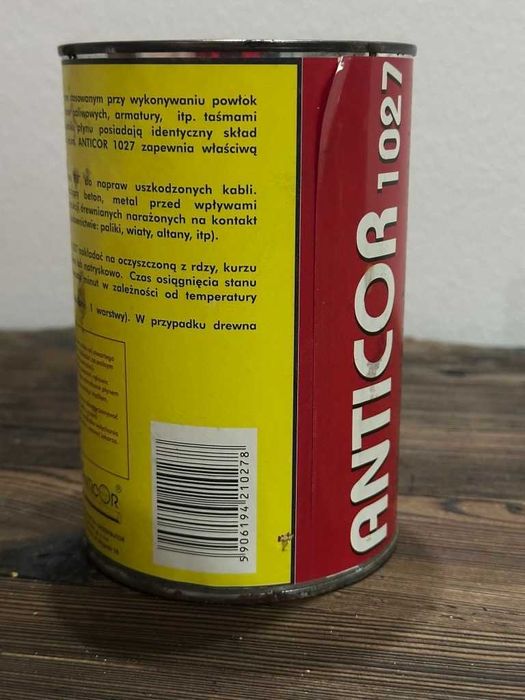 ANTICOR 1027 - antykorozyjny płyn gruntujący - duże zastosowania 14szt
