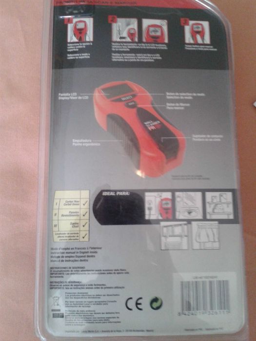 DETECTOR /SCANNER de metais portátil +OFERTA filmes dvd