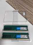 Оперативна памʼять Crucial 16GB (2×8GB) DDR4 3200MHz UDIMM Б/у