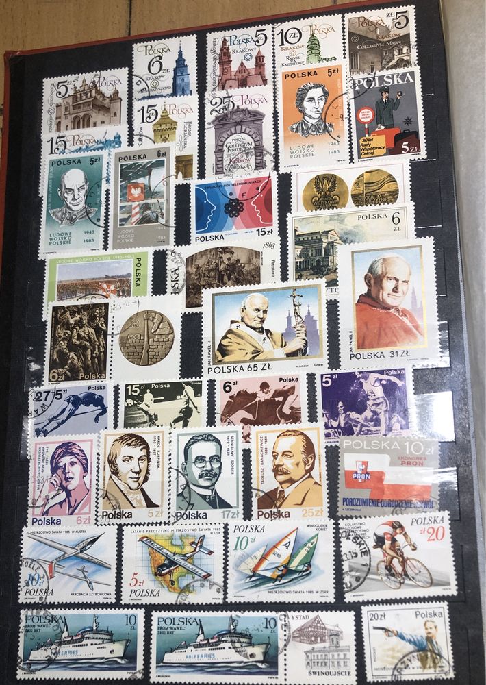Znaczki pocztowe Polska i świat