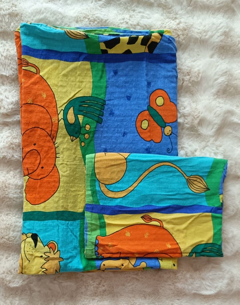 Safari Komplet pościeli dla dzieci, 120x90, 50x40 cm