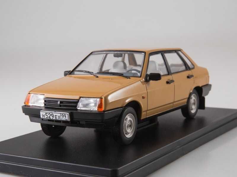 ВАЗ 21099 Спутник (1990) - Легендарные советские автомобили №55 (1:24)