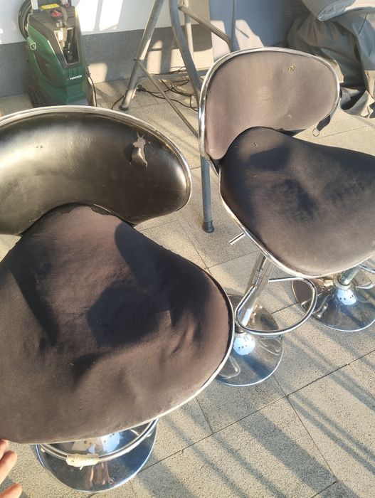 Krzesła hokery 4szt 80zł kpl