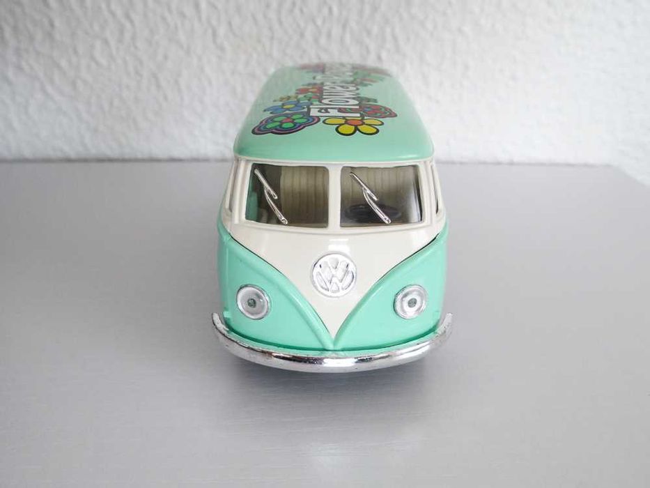 Miniatura carrinha VW Flower Power