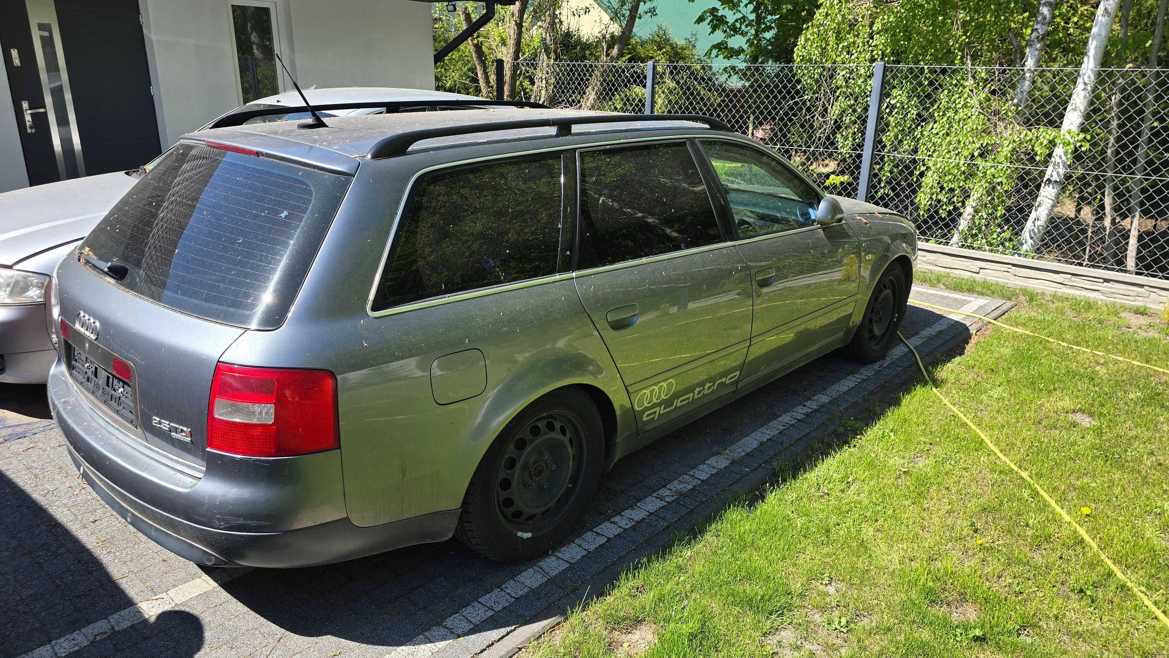 Audi A6 C5 2.5 tdi 180km kombi quattro 2002r w całości na części.