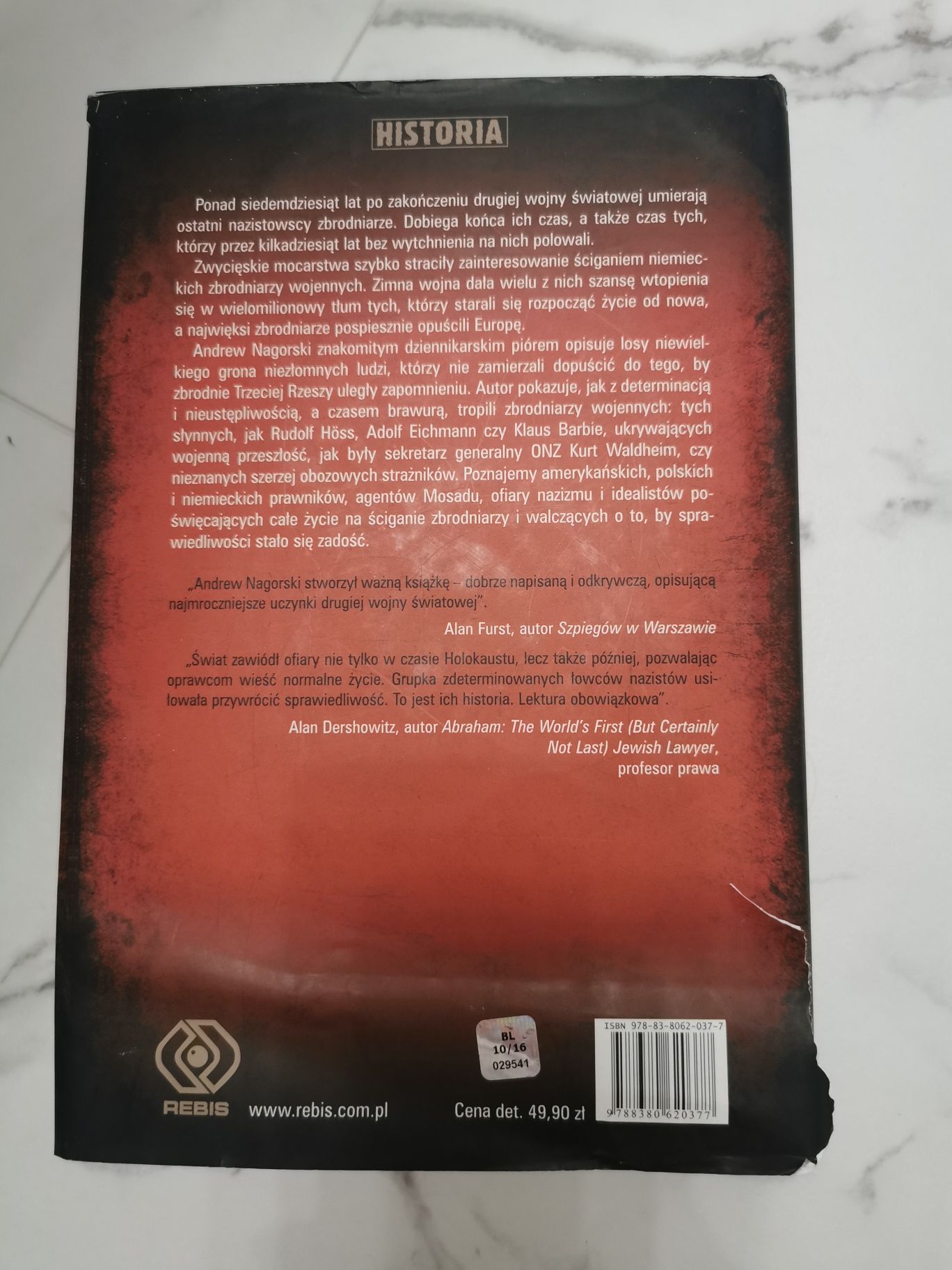 Łowcy Nazistów Andrew Nagorski