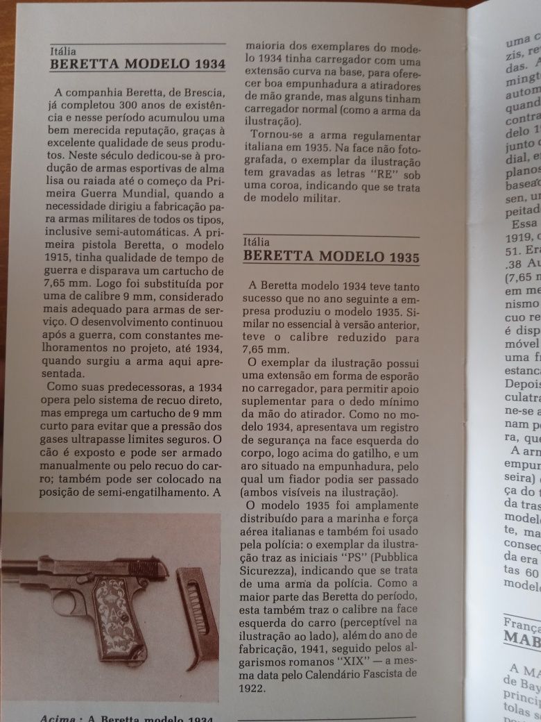 Pistolas Semi- Automáticas