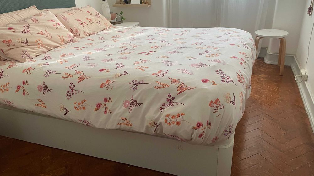 Cama Sommier + Colchão Pikolin 140x190xm