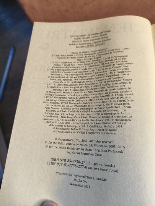 Książka cień wiatru 7
