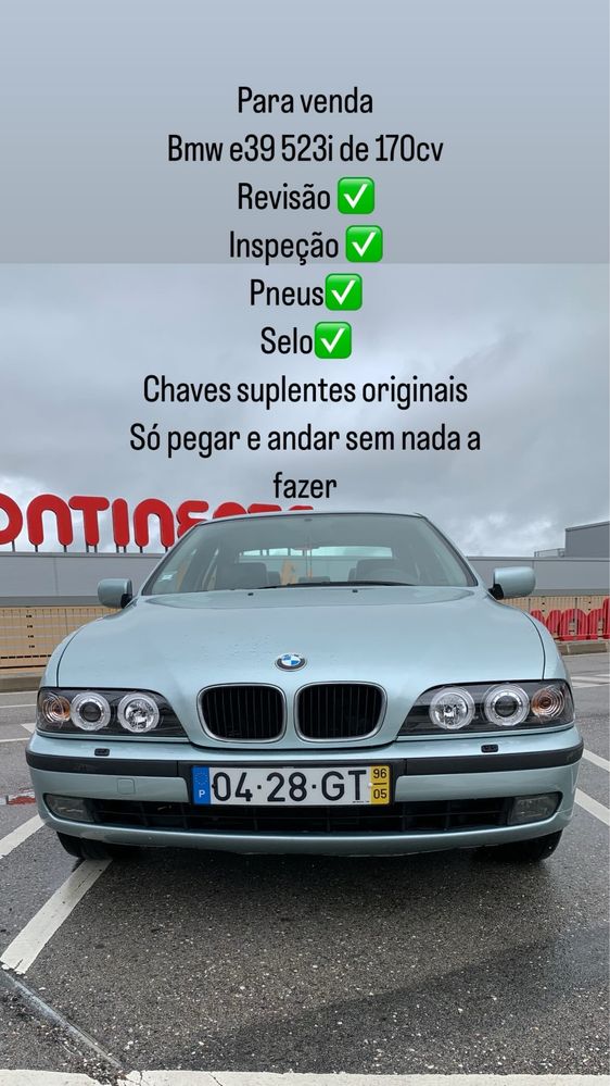 Bmw e39 523I 170cv
