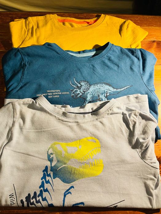 Bluzki z dinozaurami! Polecam!