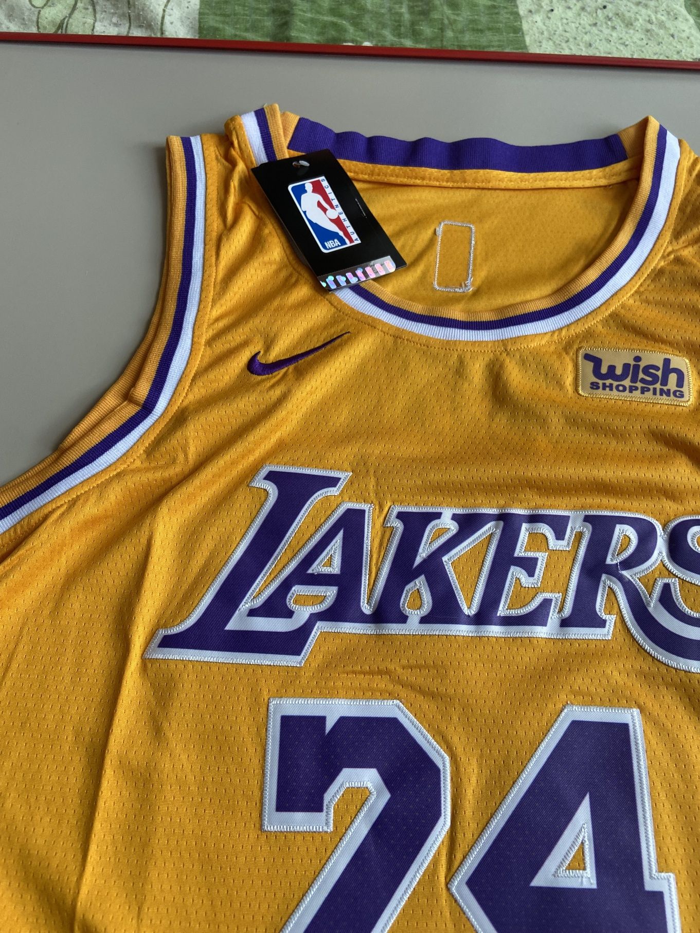 Koszulka LA Lakers oryginalny autograf Kobe Bryant Certyfikat COA