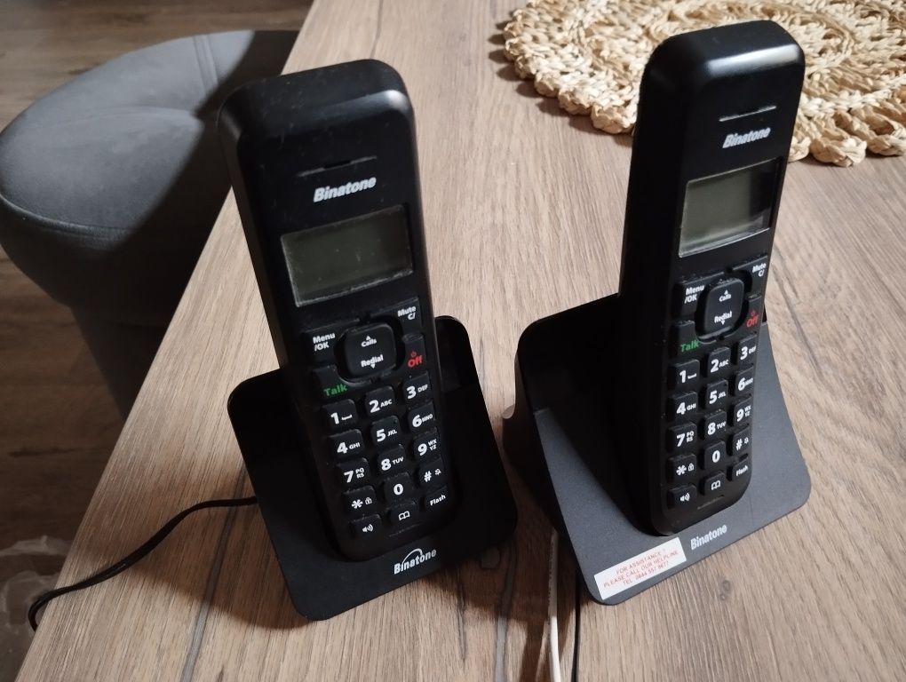 Telefon stacjonarny bezprzewodowy Binatone