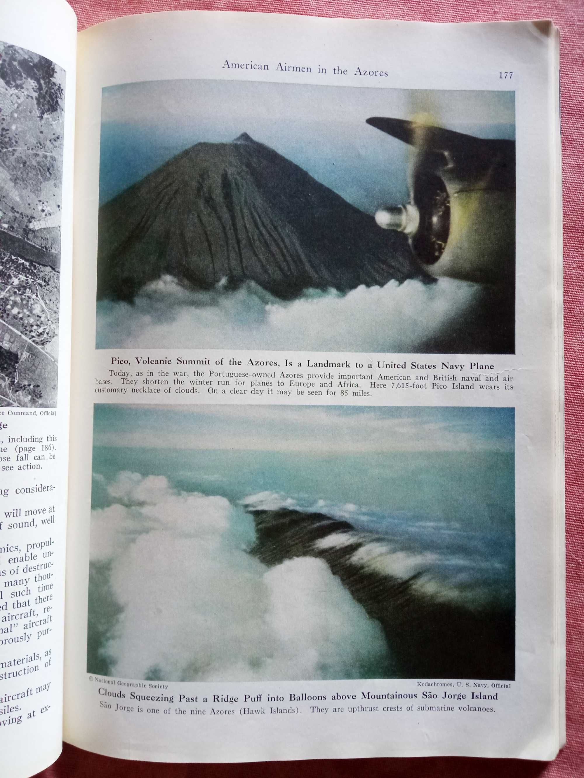 Revistas National Geographic 1937, 1946, 1947 e 1948