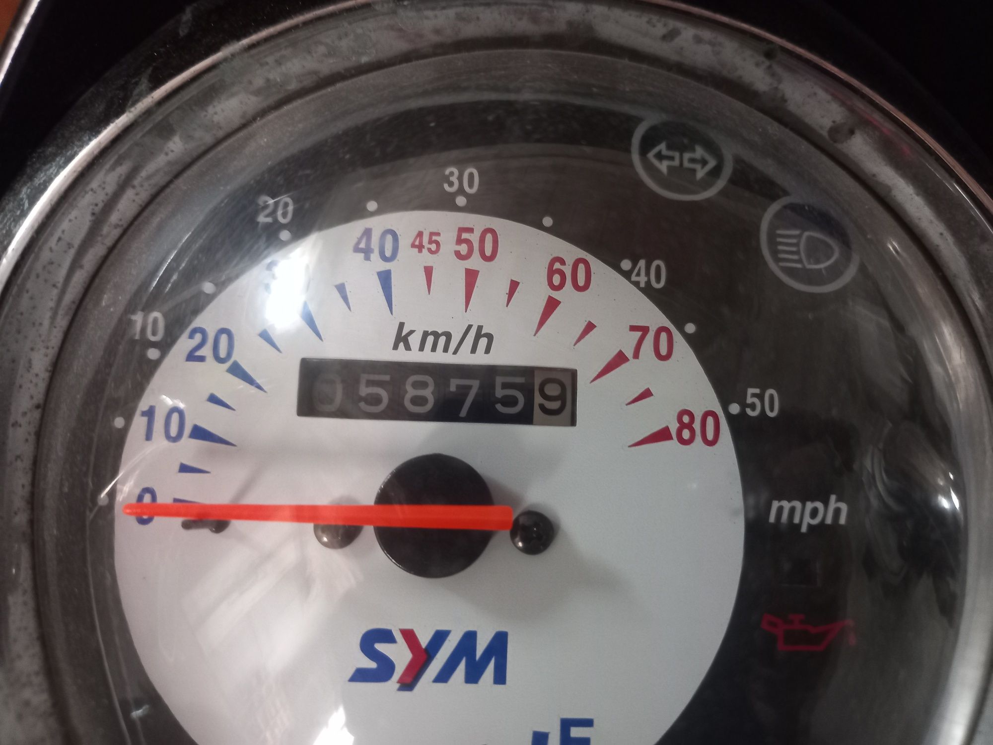 Sym MIO 50cc Preta
