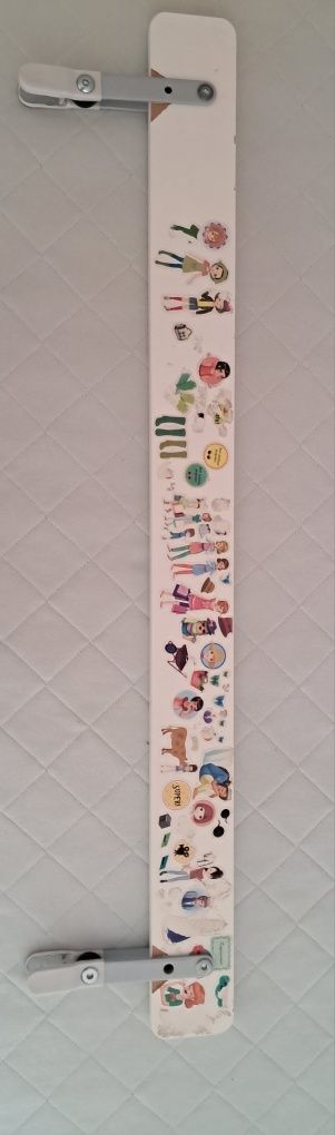 KRITTER IKEA baranki białe łóżko dla dziecka 70x160cm