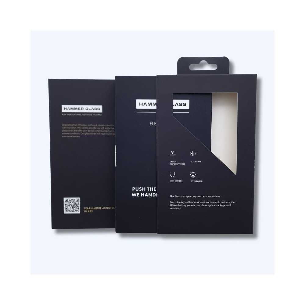 IPHONE 16 PRO  Szkło Hartowane HAMMER GLASS FLEX Bardzo mocne
