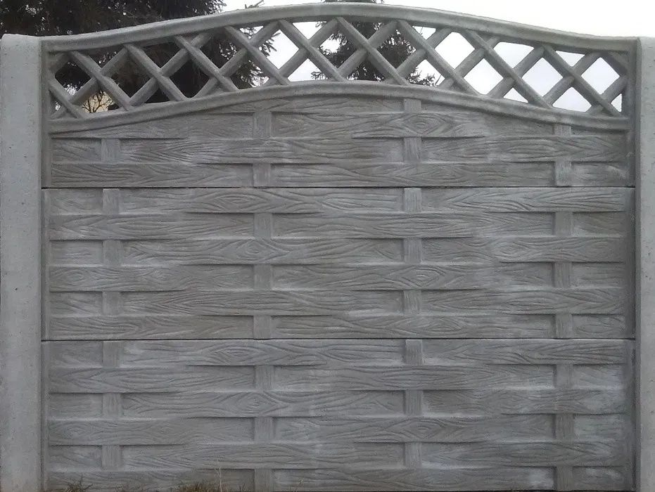 Ogrodzenia betonowe montaż płoty beton ogrodzenie betonowe
