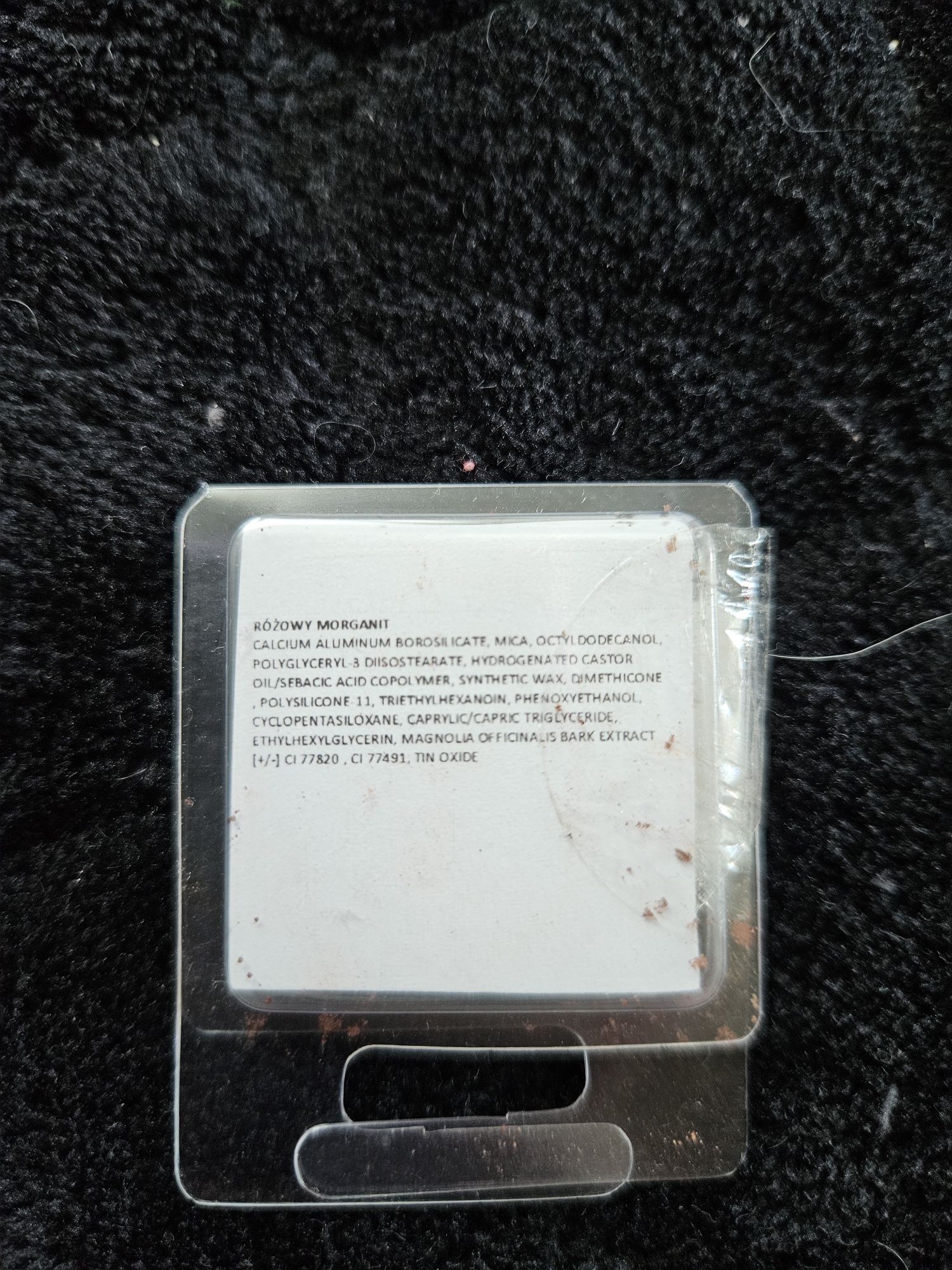 Cień kryształowy Glam shop różowy Morganit nowy