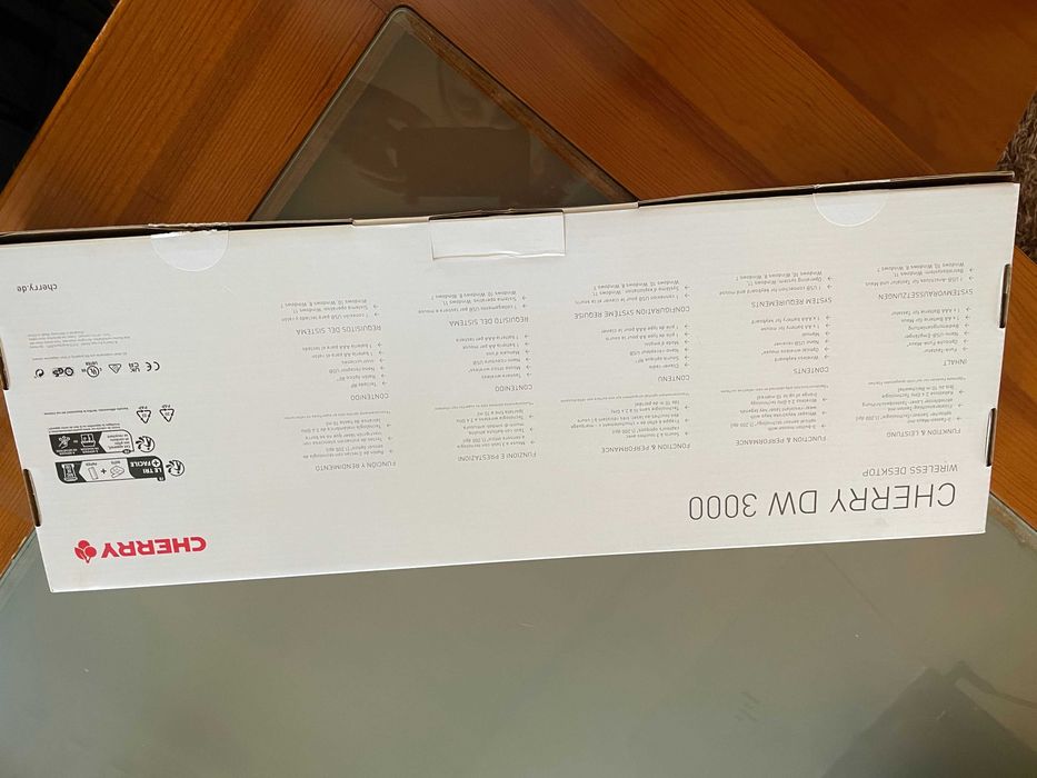 Wireless Keyboard Cherry - layout US International