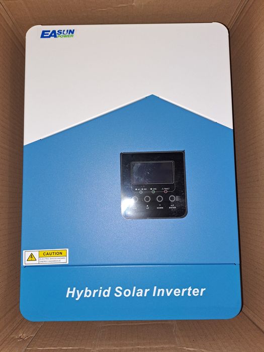 Гібридний інвертор EASUN 7 кВт із чистою синусоїдою 48V (51,2V) ISolar