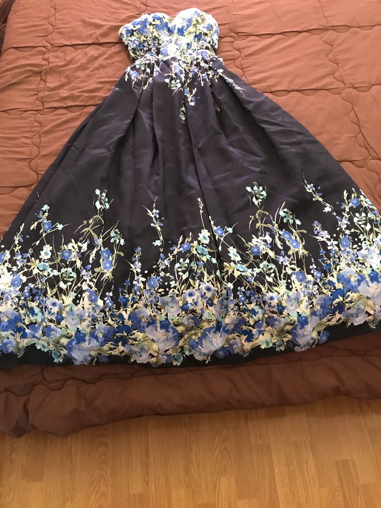 Vestido de cerimónia comprido