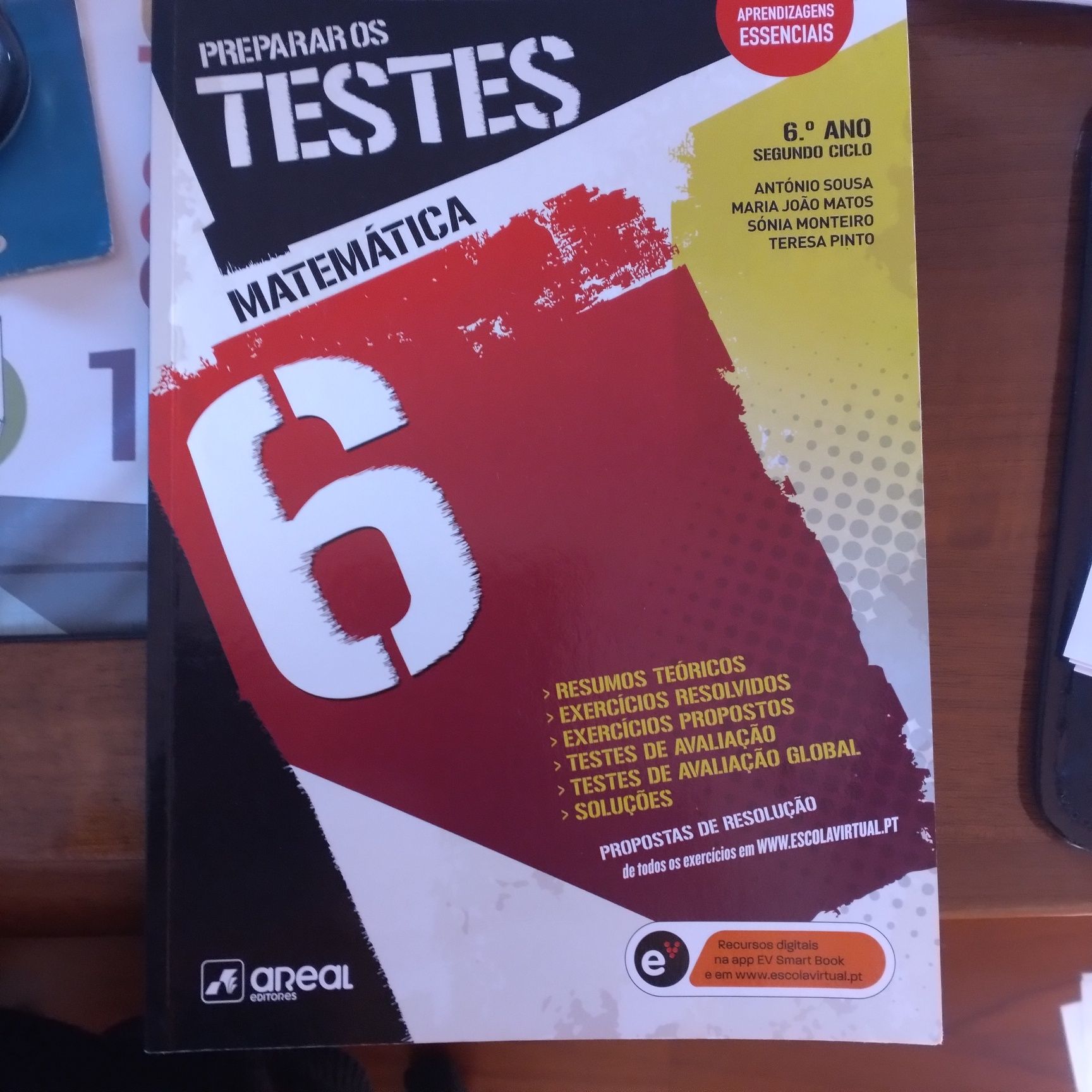 Livro matemática preparação para testes