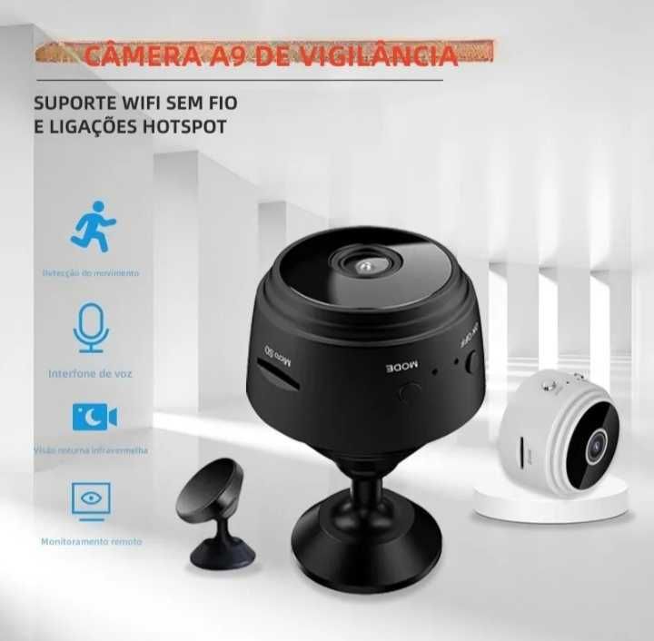 Câmera Vigilância HD Wi-Fi Novo