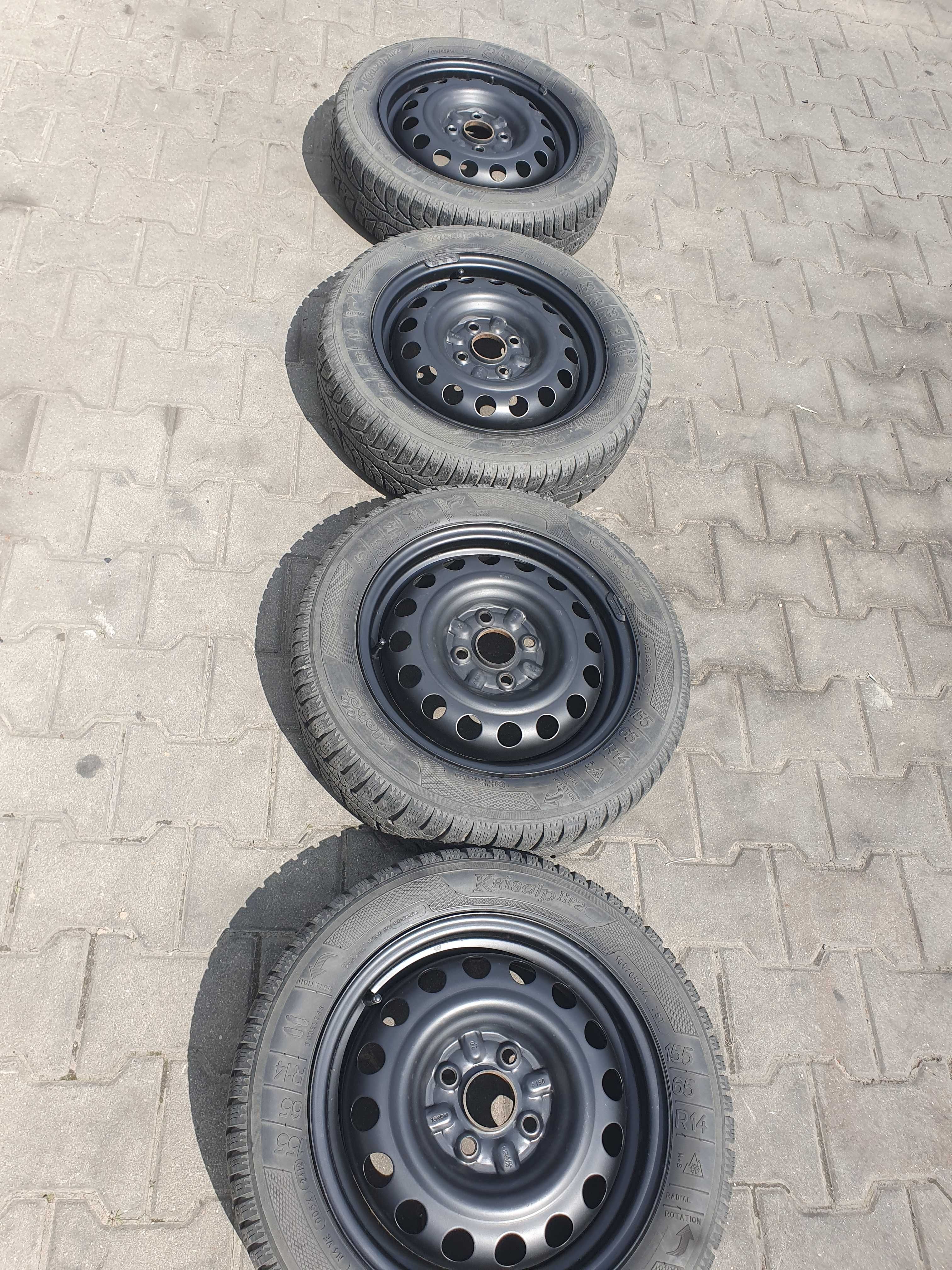 komplet kół zimowe Kleber Krisalp HP2 155/65 R14 C1 107 Aygo