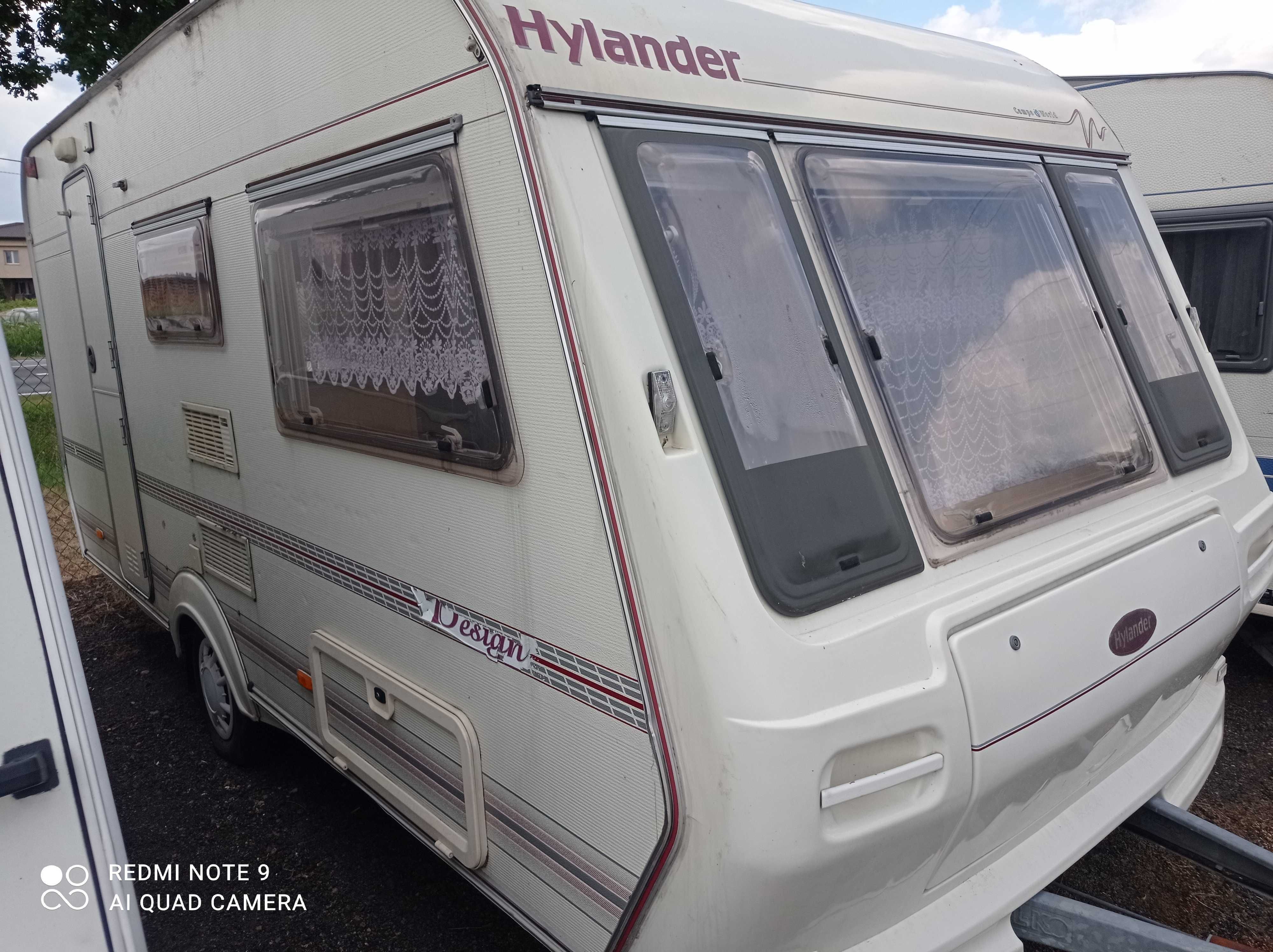 Wynajem Hylander Design 4,5m 5 osob WC Namiot Prysznic Kutno DMC1100kg