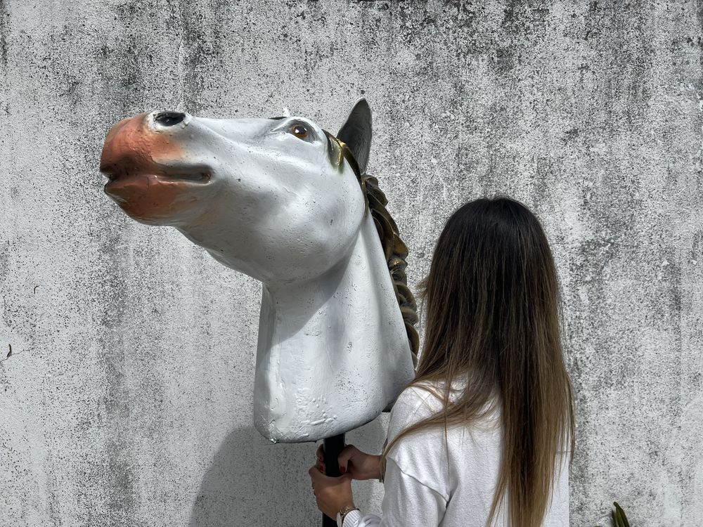Cabeça de Cavalo Decorativa