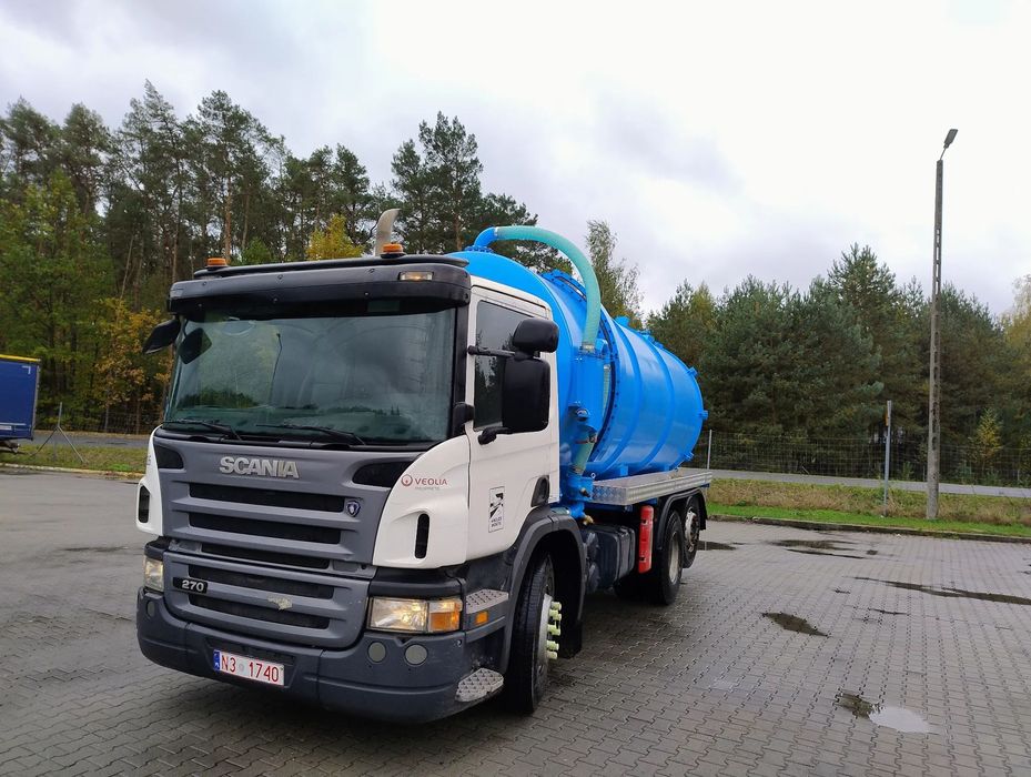 Scania P280  Scania Asenizacyjne specjalna nowa zabudowa