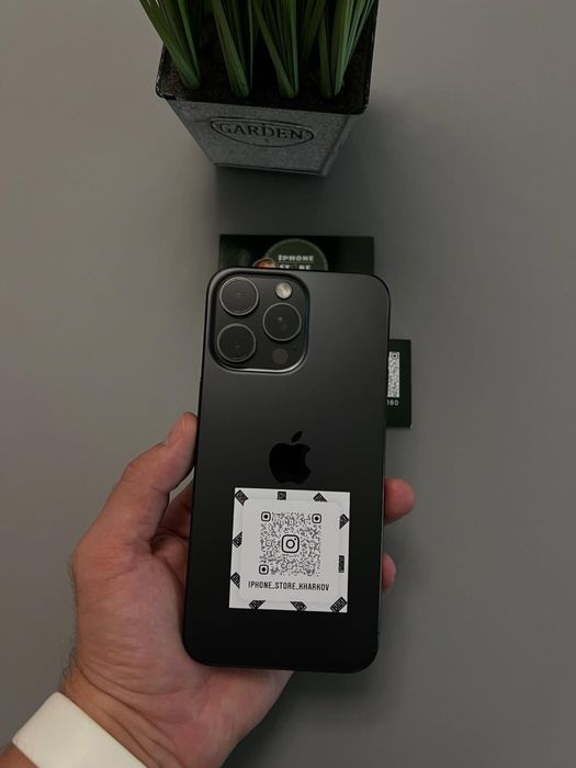 iPhone 15 Pro Max,512GB,Black!!!Nevelock!Гарантия!Магазин!