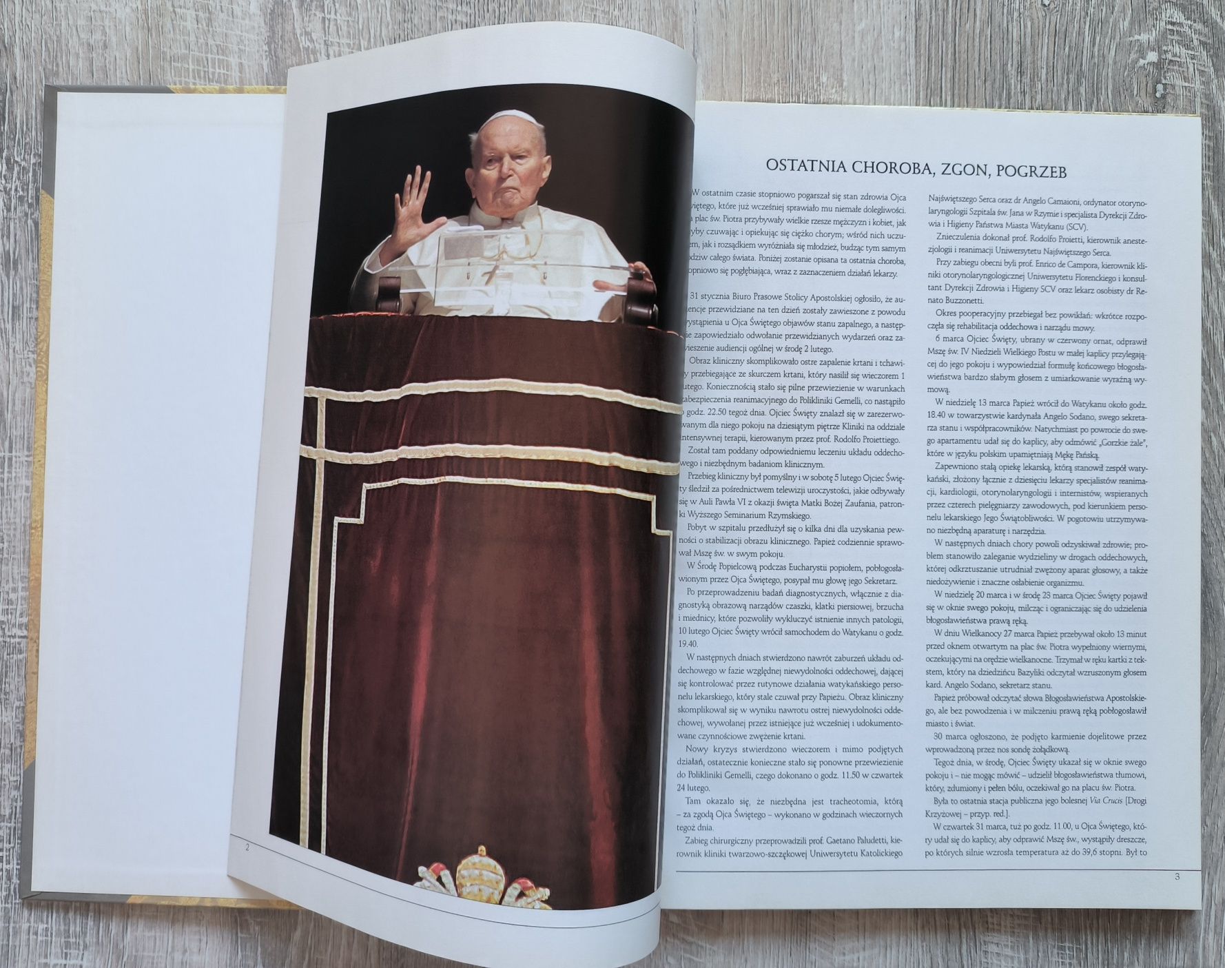 Ostatnia choroba ,zgon i pogrzeb Jana Pawła II