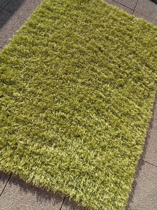Tapete grande verde claro 1,95x1,39