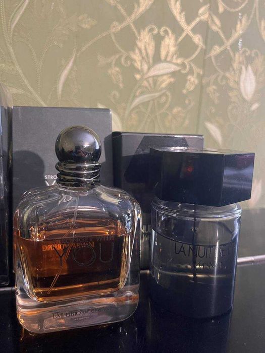 Yves Saint Laurent La Nuit de L'Homme Armani Emporio Stronger With You