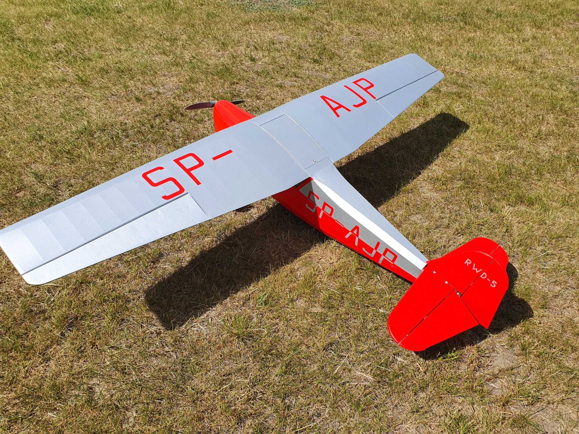 Model samolotu rc - RWD 5 - 2,04 metra
